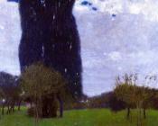 古斯塔夫 克林姆特 : The Tall Poplar Trees II